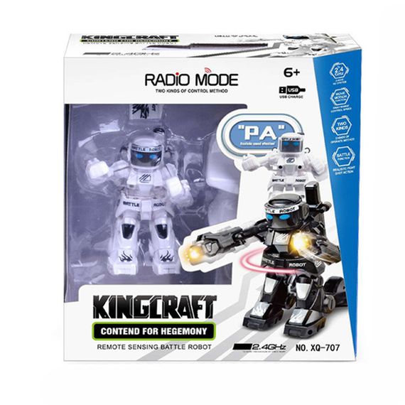 Робот-боксер на радиоуправлении Kingcraft 777-615 White | Зображення 1