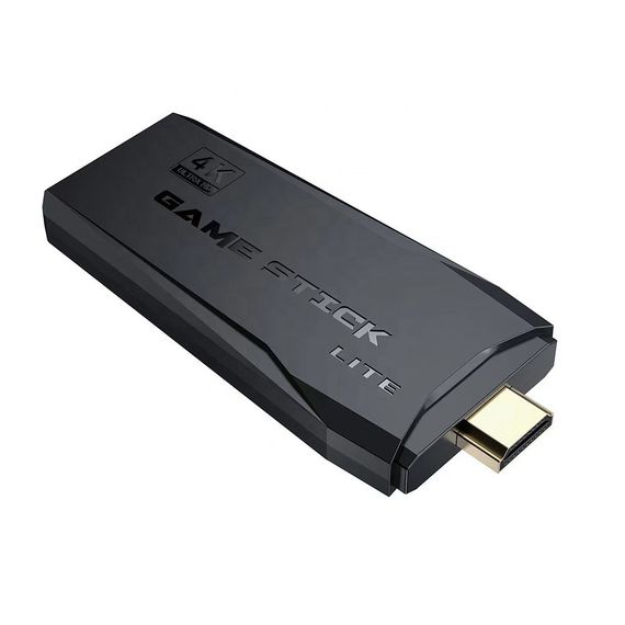Ігрова приставка XPRO 8M 64 ГБ Mini Геймстик 4K HDMI + 2 бездротових джойстики 25001 чорний (40842-15758_836) | Зображення 3
