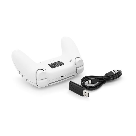 Геймпад Brazzers BR-P5/P4/NL беспроводной для PS5 RGB Wireless DOUBLE Motor Vibration, White, 3.7V, 1000mAh, Box | Зображення 3