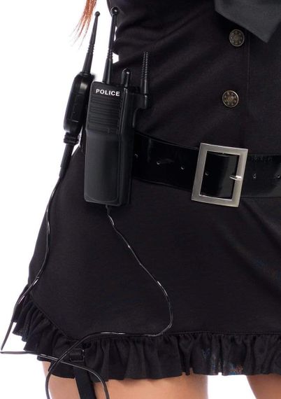 Костюм поліцейської Leg Avenue Dirty Cop S/M Sex Aura | Зображення 4