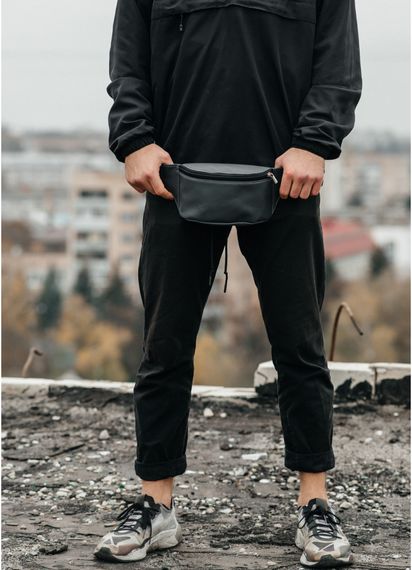 Поясна сумка бананка Sambag Tirso MSHm графітовий 31 х 12 х 5 см (80111009m) | Зображення 1