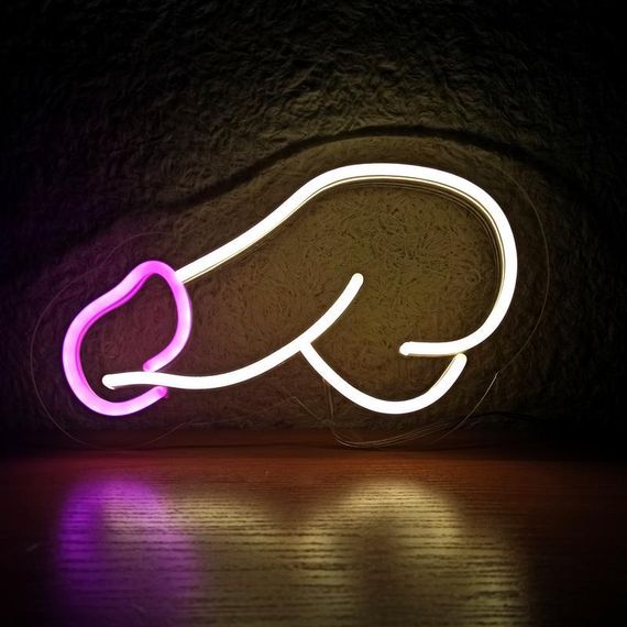 Неоновий світильник Пеніс big 500х300 acr-n000107 | Зображення 6
