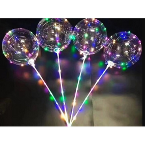 Світлодіодні повітряні кулі BOBO з LED-підсвіткою (ART-0611) — набір від 50 шт.