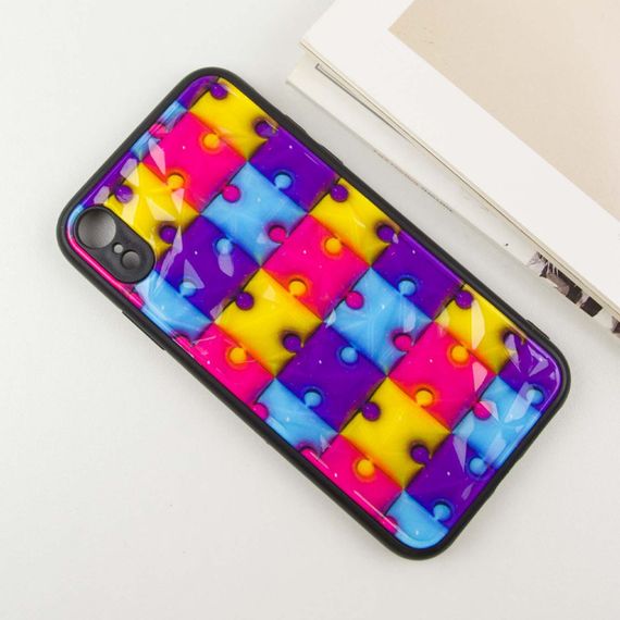 TPU+PC чохол Prisma Fluffie для Apple iPhone XR (6.1") Puzzle | Зображення 2