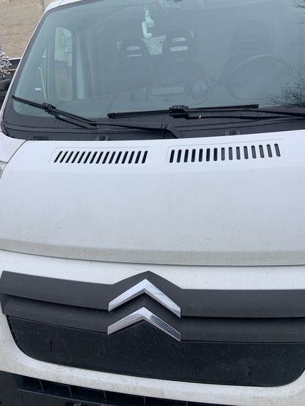Зимняя решетка (2006-2014) Глянцевая для Citroen Jumper 2007-2024 и 2014-2024 гг | Зображення 3