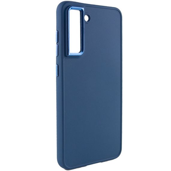TPU чохол Bonbon Metal Style для Samsung Galaxy S23+, Синій / Cosmos Blue