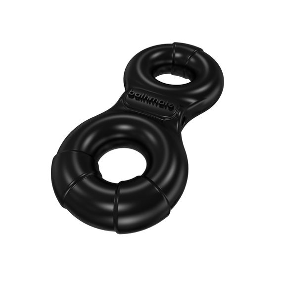 Эрекционное виброкольцо Bathmate Vibe Ring Eight, двойное, для члена и мошонки | Зображення 1