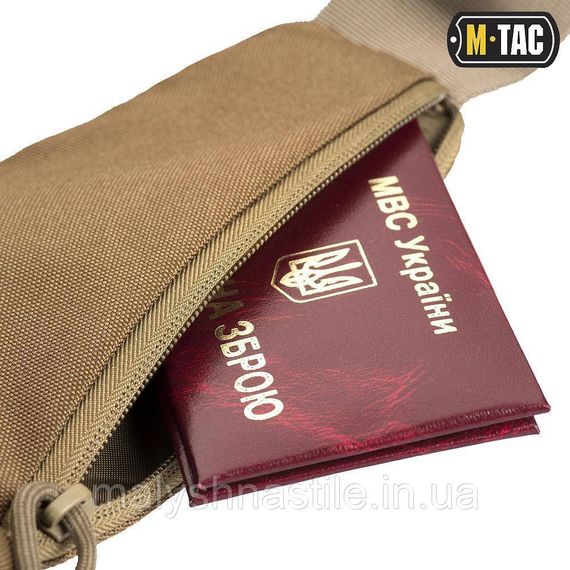 M-Tac сумка-кобура плечова з липучкою Coyote | Зображення 2