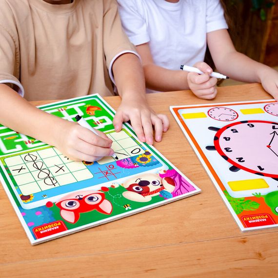 Дошка-тренажер "Розважальна" Vladi Toys VT5010-30 (укр) | Зображення 2