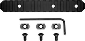 Планка GrovTec для M-LOK на 15 слотів. Weaver/Picatinny
