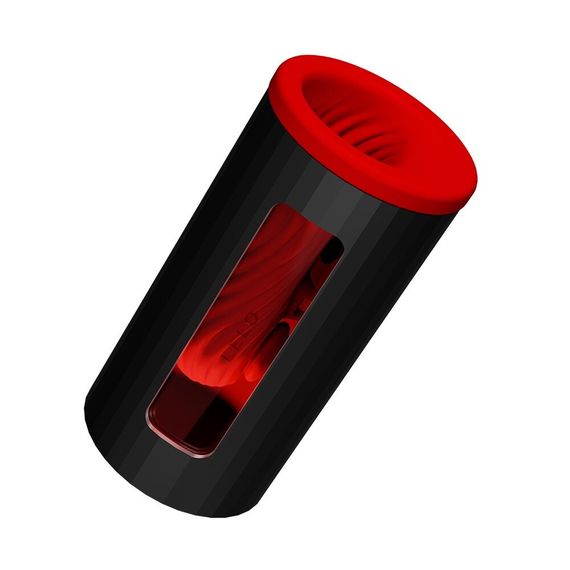 Смарт-мастурбатор LELO F1S V3 Red, 2 мотори, 8 режимів, стимуляція звуковими хвилями | Зображення 1