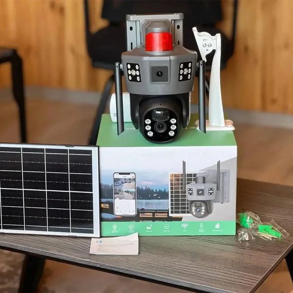 Wi-Fi камера відеоспостереження на сонячній батареї XPRO TP-18 (234572806_1686) | Зображення 6