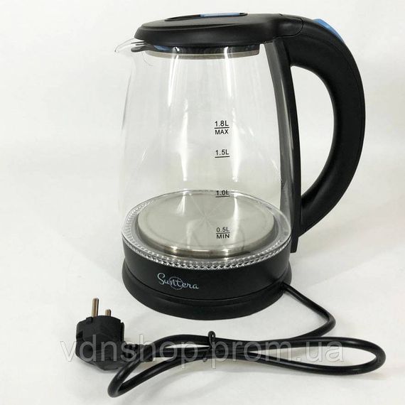 Мощный чайник для кипячения Suntera, Мощный кухонный чайник, Лучший бюджетный электрочайник GV-15 | Зображення 3