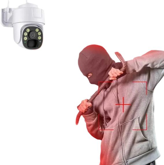 Вулична WiFi камера з сонячною панеллю PTZ, 5Мп, HD, XPRO Y009 (234570849_1915) | Зображення 9