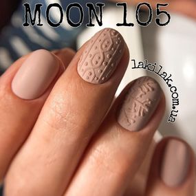 Гель-лак Moon Full №105 холодний пурпурно-рожевий 8мл