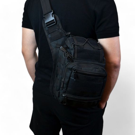 Сумка для прихованого носіння пістолета, Тактична нагрудна сумка для чоловіків Чоловіча кросбоді FQ-80 | Зображення 4