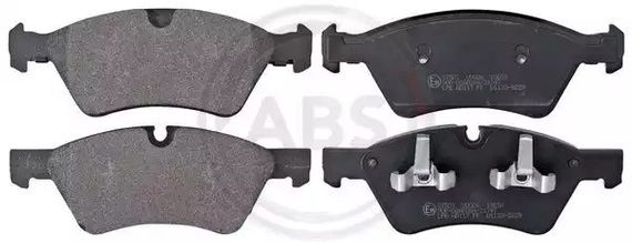Колодки передні гальмівні W251/W164/W463/W164/W211 03-14, ABS (37507) | Зображення 1