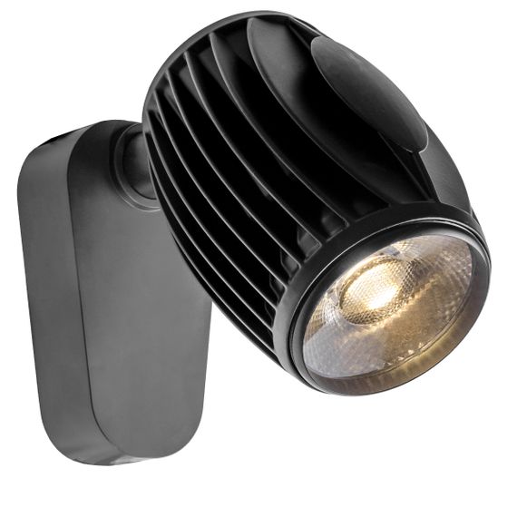 Светильник трековый поворотный LED KW-209/40W NW BK COB | Зображення 6