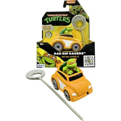 Ігровий набір Funrise TMNT Черепашки-ніндзя класичні Гонщик з лаунчером Мікеланджело (71018) | Зображення 4