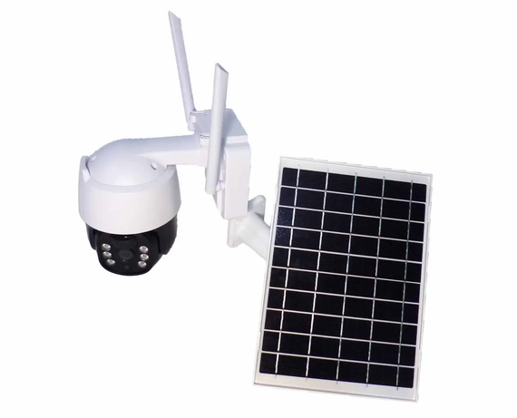 Поворотна погодозахисна сонячна камера безпеки 4G solar cam 1080P | Зображення 2