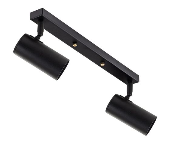 Світильник стельовий (спот) Pelikan GU10 1202 Чорний, Atmolight