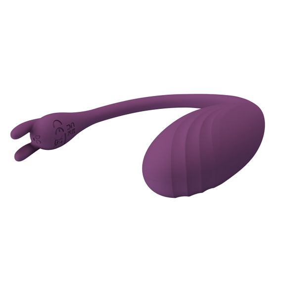 Вібратор - Pretty Love Catalina Stimulator Dark Purple (App) sexstyle | Зображення 6