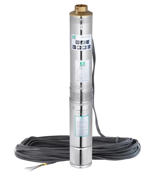 Насос глибинний відцентрований багатоступінчатий Pumpman 4STM3-5-0,25 кВт Hmax 36 м Qmax 4,8 куб.м 250 Вт (CV032267)