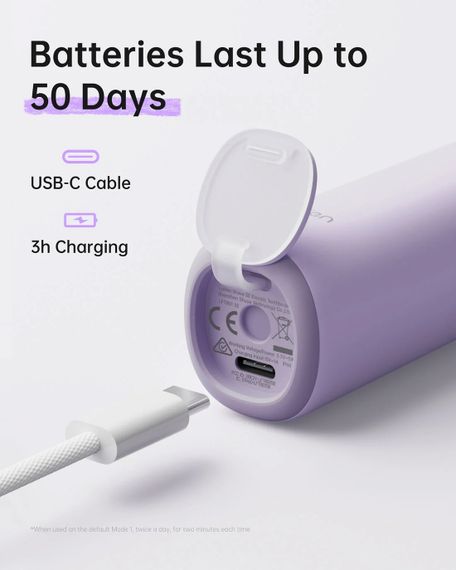 Електрична зубна щітка Laifen Wave SE Purple (фіолетова) | Зображення 5