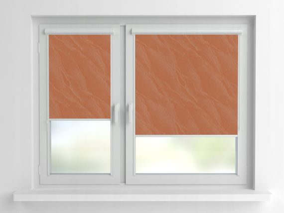 Рулонна штора Rolets Вода 2-1844-575 57.5x170 см закритого типу Теракотова | Зображення 1