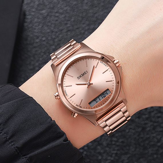 Skmei 2120RGRG Rose Gold-Rose Gold | Зображення 2