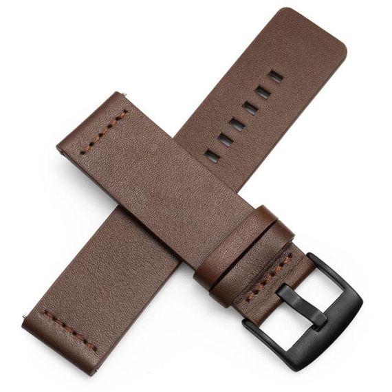 Шкіряний ремінець Primo Classic для годинника Asus ZenWatch 2 (WI501Q) - Coffee | Зображення 2
