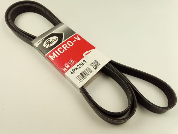 Ремінь генератора струмковий Lancer X, GATES (6PK2563) (4451A074)