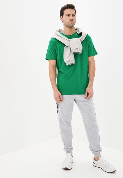 Футболка чоловіча базова зелений, 3XL | Зображення 3