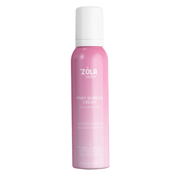 Крем-пінка для вмивання ZOLA Pinky Bubbles Cream (150 ml)