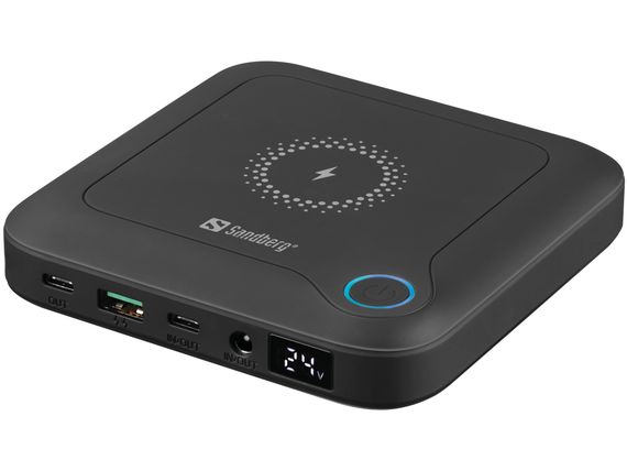 УМБ Sandberg 24000mAh 85W PD All-in1 Laptop, UPS mode,  DC 12-24V/4А, USB, Type-C OUT PD | Зображення 4