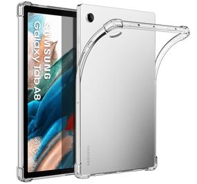Силиконовый чехол бампер Primolux Silicone для планшета Samsung Galaxy Tab A8 10.5" 2021 - Clear