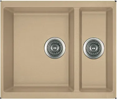 Кухонна мийка Fabiano Quadro 56x46x15 Beige 8221.301.0483