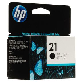 Картридж HP No.21 DJ3920/3940, PSC1410 black,5ml (C9351AE)