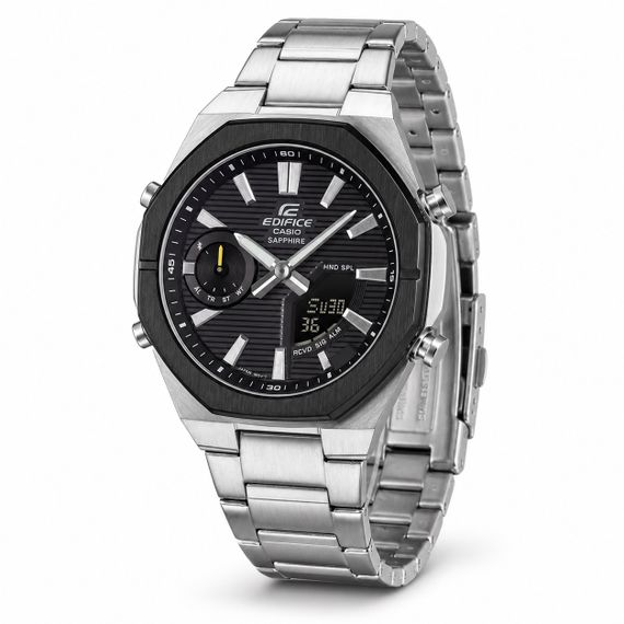 Чоловічий годинник Casio Edifice ECB-S10DB-1A з Bluetooth та сапфіровим склом