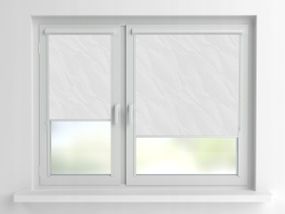 Рулонна штора Rolets Вода 2-2018-975 97.5x170 см закритого типу Біла