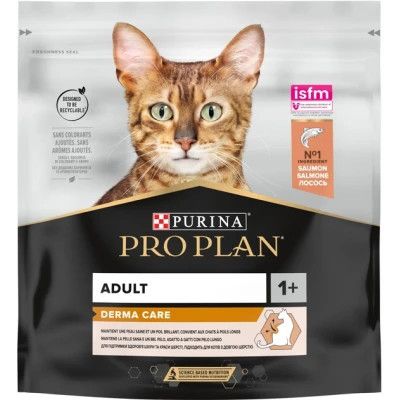 Сухой корм для кошек Purina Pro Plan Elegant с лососем 400 г (7613036544962)