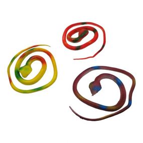 Іграшка-тягучка "Змія" мікс (90 см), 10 шт