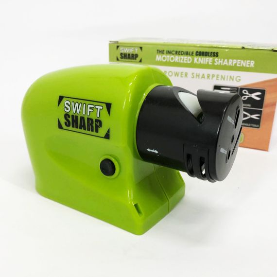 Точилка для ножів від мережі електрична Swift Sharp DY-521, Хороша електронна точила для ножів KF-91 | Зображення 6