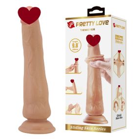 Фалоімітатор на присосці, з ефектом ковзної шкіри LyBaile - Tiemeyer Sliding Skin 9,8”, BW-008127LP Sex Aura