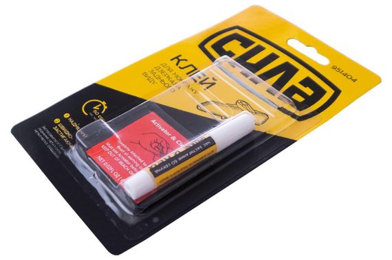 Клей для зеркал заднего вида, прозрачный 0,4мл + 0,6мл СИЛА | Зображення 1