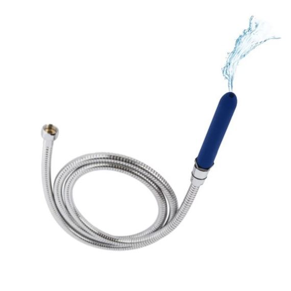 Набір для анального душу ToyJoy Buttocks The Cleaner Shower Set, синій, 15 см sexstyle | Зображення 1