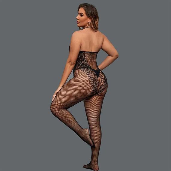Сексуальный бодистокинг с открытым доступом и открытой спиной L-XXL – Эротическое бельё | Зображення 2
