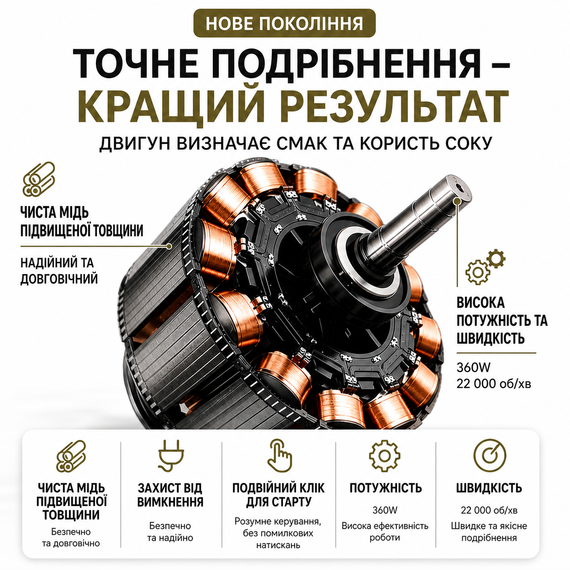 Портативный блендер-шейкер 2 в 1 аккумуляторный D7 на 6000 мАч, 650 мл, для смузи и коктейлей, Черный | Зображення 7