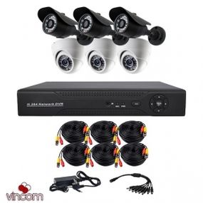 Комплект AHD видеонаблюдения CoVi Security AHD-33WD KIT