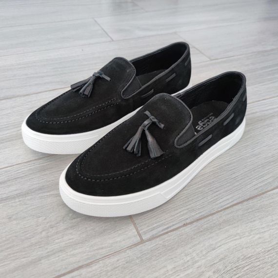 Мужские лоферы из натуральной замши 43 размер